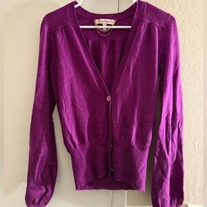 Juicy Couture Rich Purple Knit Top